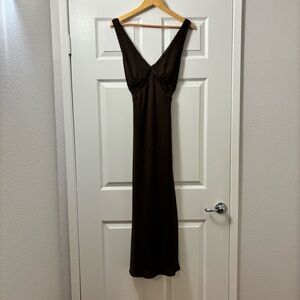 Wild Fable Chocolate Brown Dress